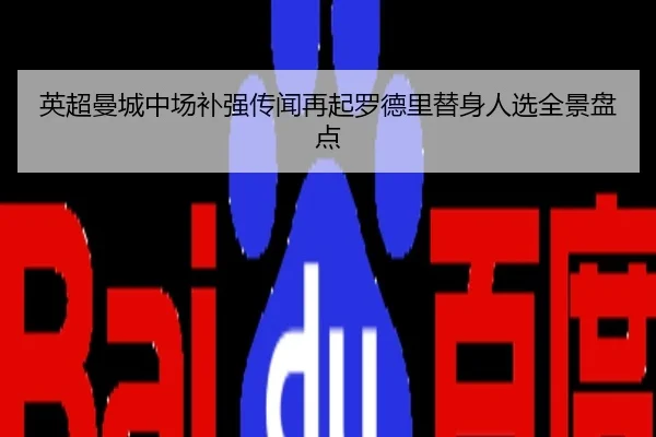 英超曼城中场补强传闻再起罗德里替身人选全景盘点